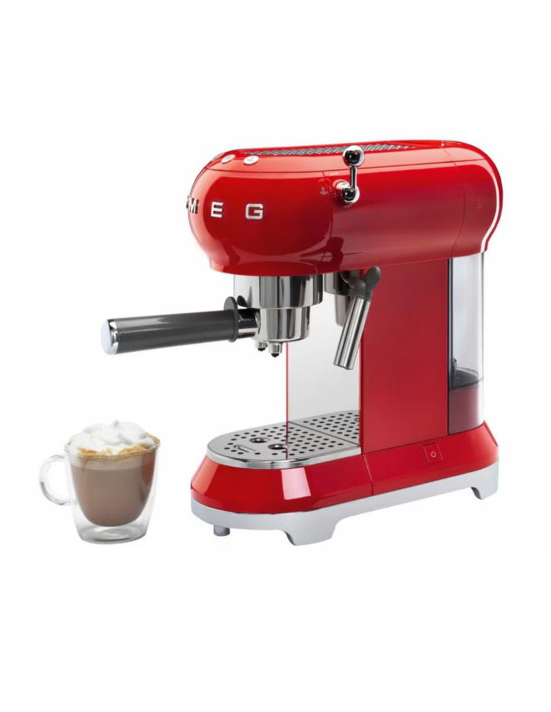 Cafetera Espresso Smeg - Roja