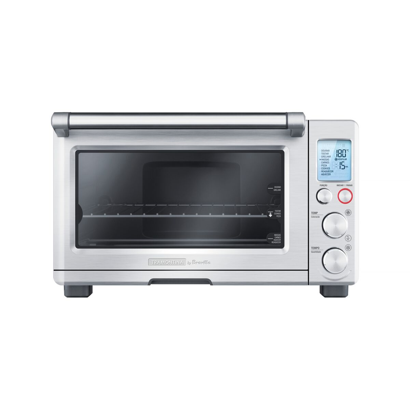 Horno Eléctrico Smart en Acero Inoxidable, 9 Funciones, 22 L, 127 V